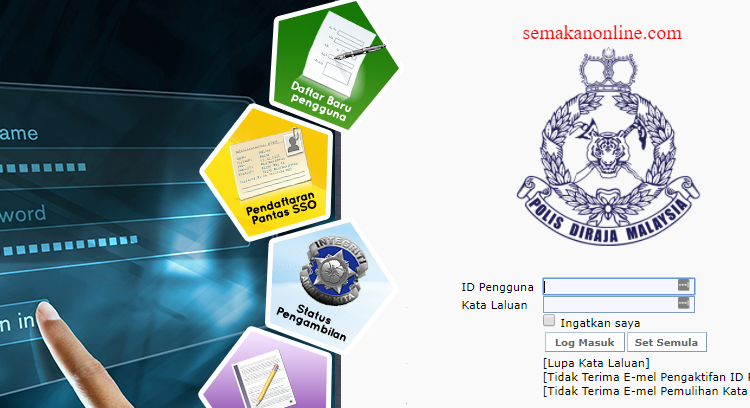 semakan saman polis