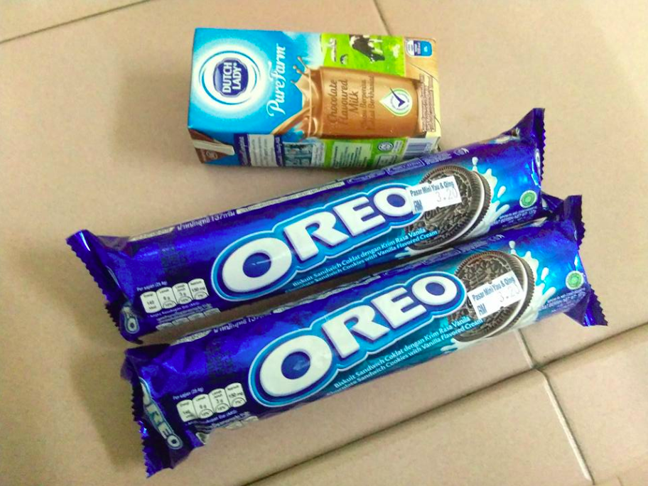 oreo dan susu