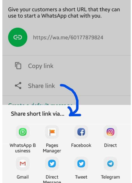 share link