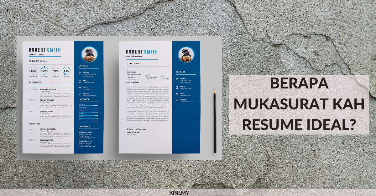 Berapa Mukasurat Kah Resume Ideal_