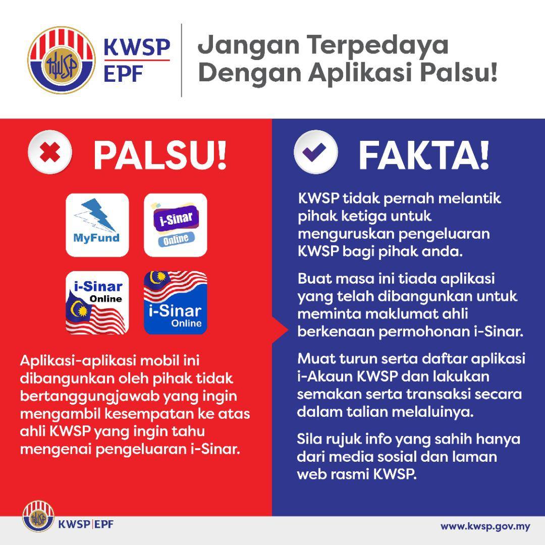 Terkini, i-Sinar KWSP Maksimum RM10,000 Kepada Semua Ahli KWSP