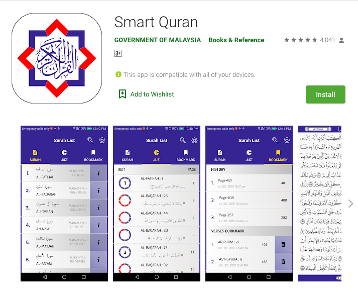 Aplikasi Smart Quran & mySolat 100% Buatan Malaysia Ternyata Lebih Selamat Untuk Kegunaan Umat Islam