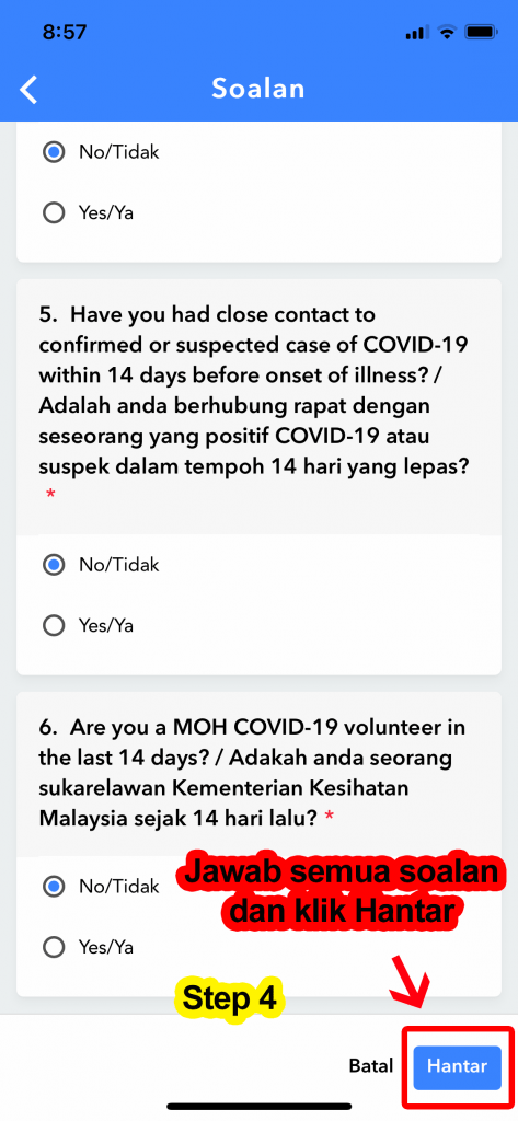 Bagaimana Kemaskini Status Zon Covid-19 Dengan MySejahtera? Ini Caranya