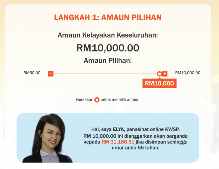 iSinar KWSP: Tak Tahu Nak Pilih Jumlah Pengeluaran? Elya Akan Membantu Anda