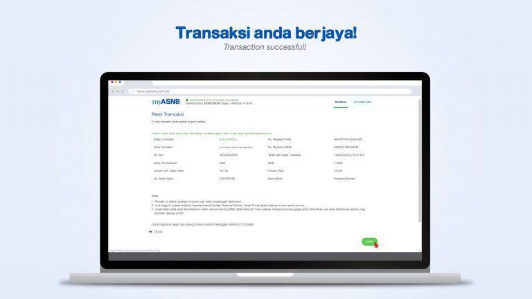 Pengeluaran ASB Bila-Bila Masa Secara Online. Tak Perlu Ke Kaunter Lagi