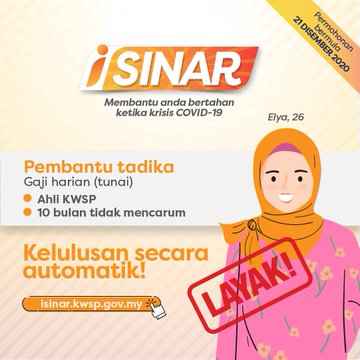 Infografik: Ramai Yang Layak Mohon iSinar. Ini Contoh Senario Sebagai Panduan