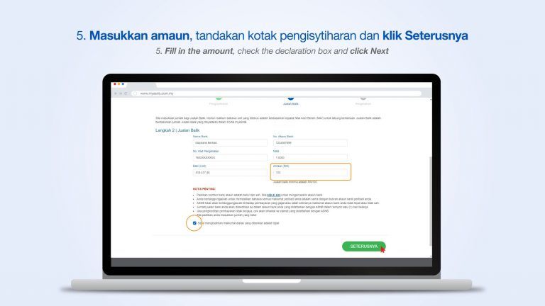 Pengeluaran ASB Bila-Bila Masa Secara Online. Tak Perlu Ke Kaunter Lagi