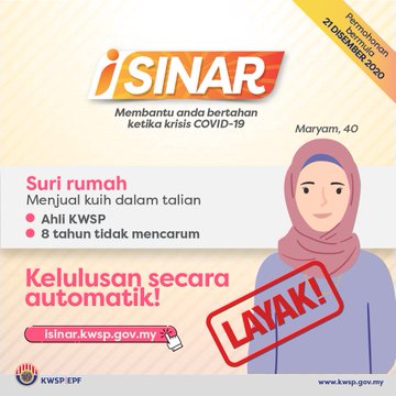 Infografik: Ramai Yang Layak Mohon iSinar. Ini Contoh Senario Sebagai Panduan