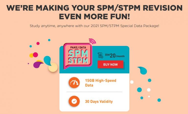 Internet Prabayar 20GB RM15 Sahaja Untuk Pelajar SPM & STPM