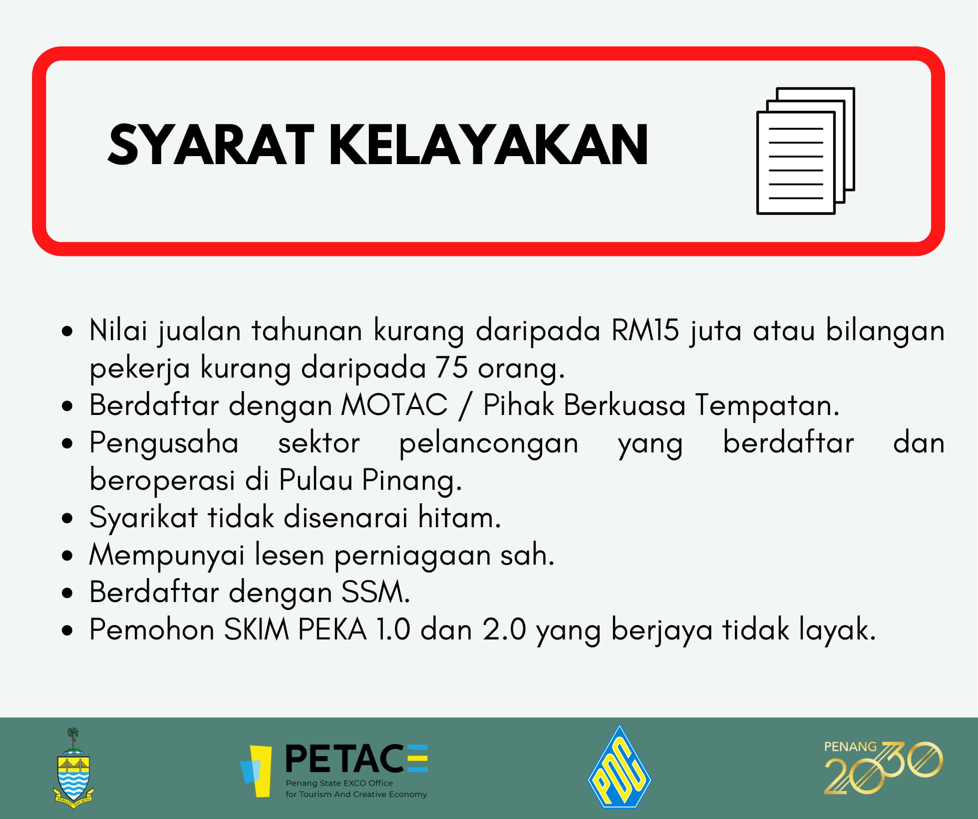 RM50,000 Pembiayaan Perniagaan Dibawah Inisiatif Peka 2.1