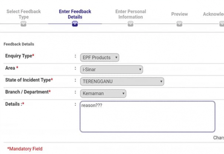 Nak Tukar Amaun Pengeluaran iSinar? Jom Reset Amaun Melalui iAkaun