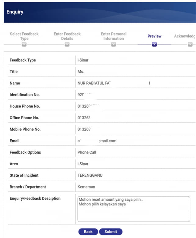 Nak Tukar Amaun Pengeluaran iSinar? Jom Reset Amaun Melalui iAkaun