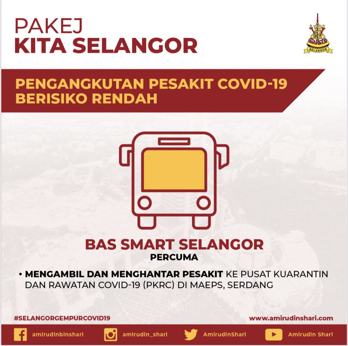 4 Inisiatif Pakej Kita Selangor Bakal Di Manfaatkan Orang Ramai Sepanjang PKP