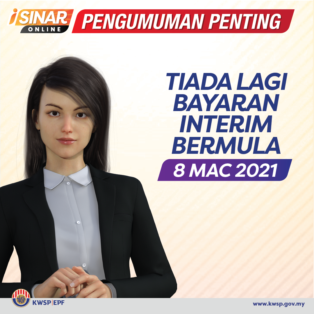 Semak Status Bayaran iSinar Tanpa Syarat Bermula 8 Mac 2021