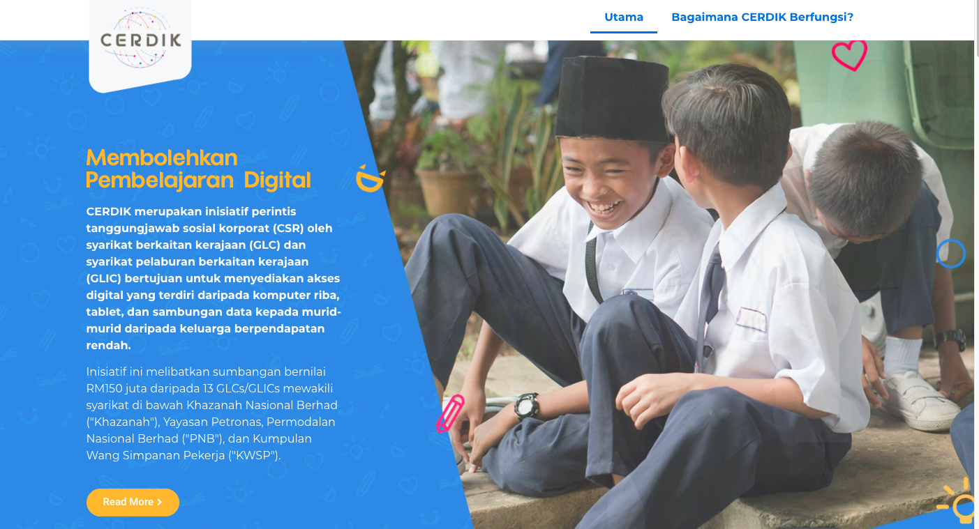 Cara Semak Kelayakan Bantuan Tablet & Laptop Pelajar B40 Inisiatif Cerdik Yayasan Hasanah. Buat Semakan Sekarang