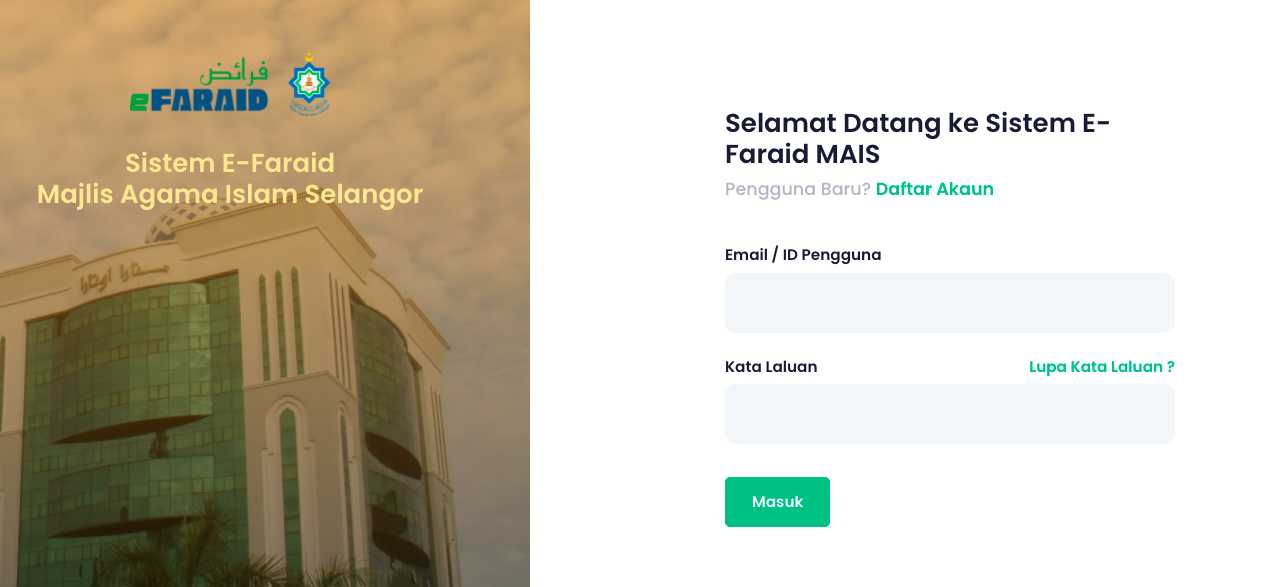 Permudahkan Urusan Harta Pusaka Melalui e-Faraid MAIS. Ini Cara Daftar