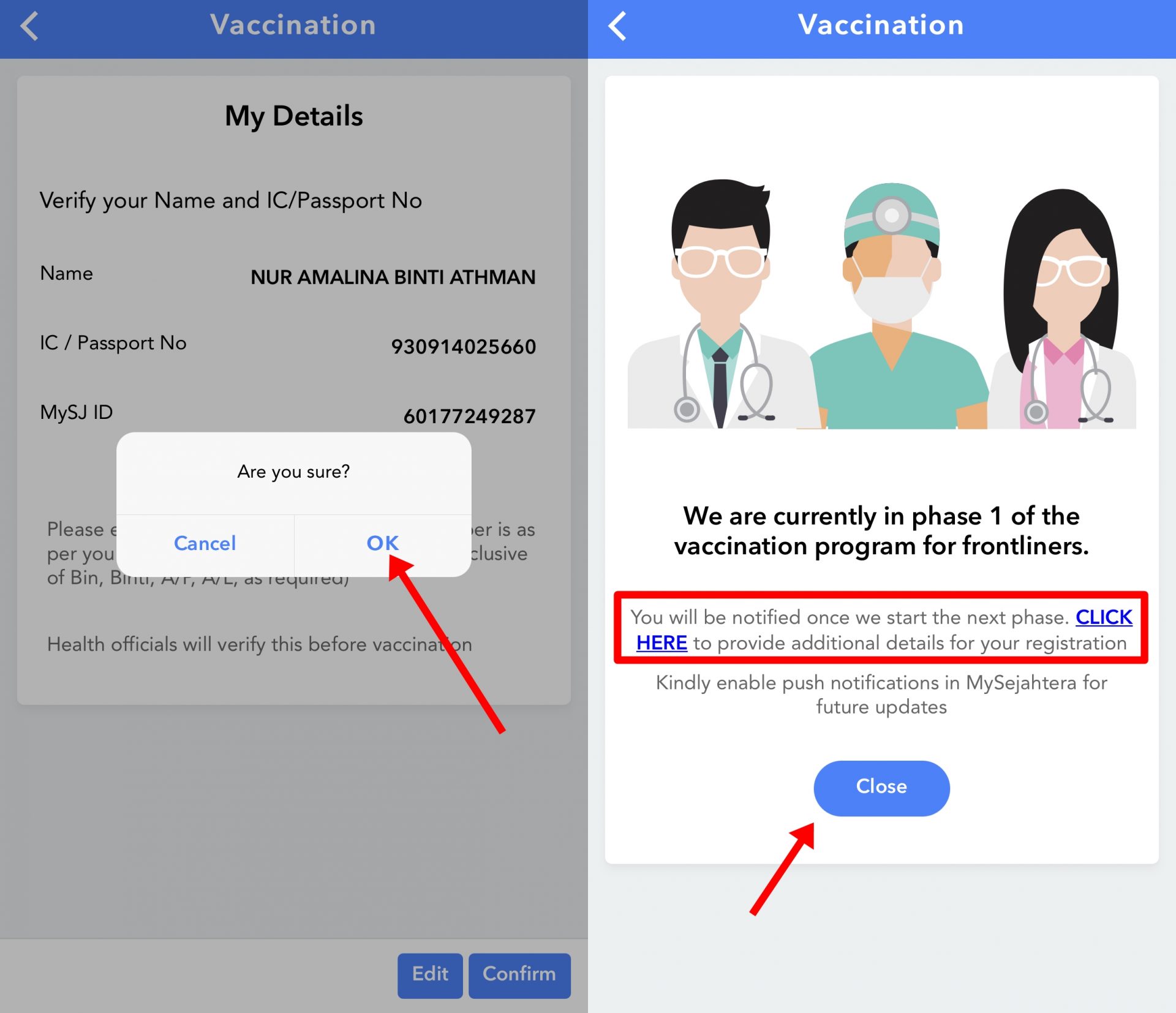 Ini Cara Buat Pendaftaran Vaksinasi Covid-19 Guna MySejahtera