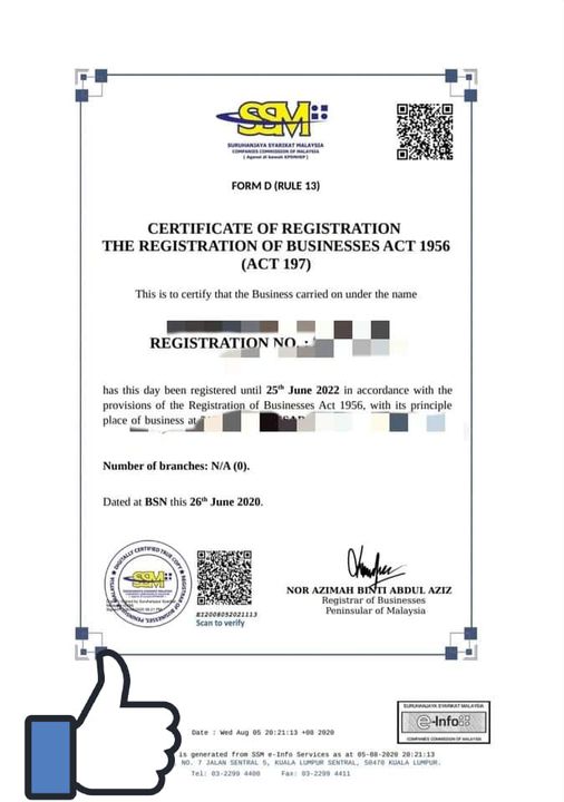 SSM Lanjutkan Pengecualian Kompaun Sehingga 31 Disember 2021