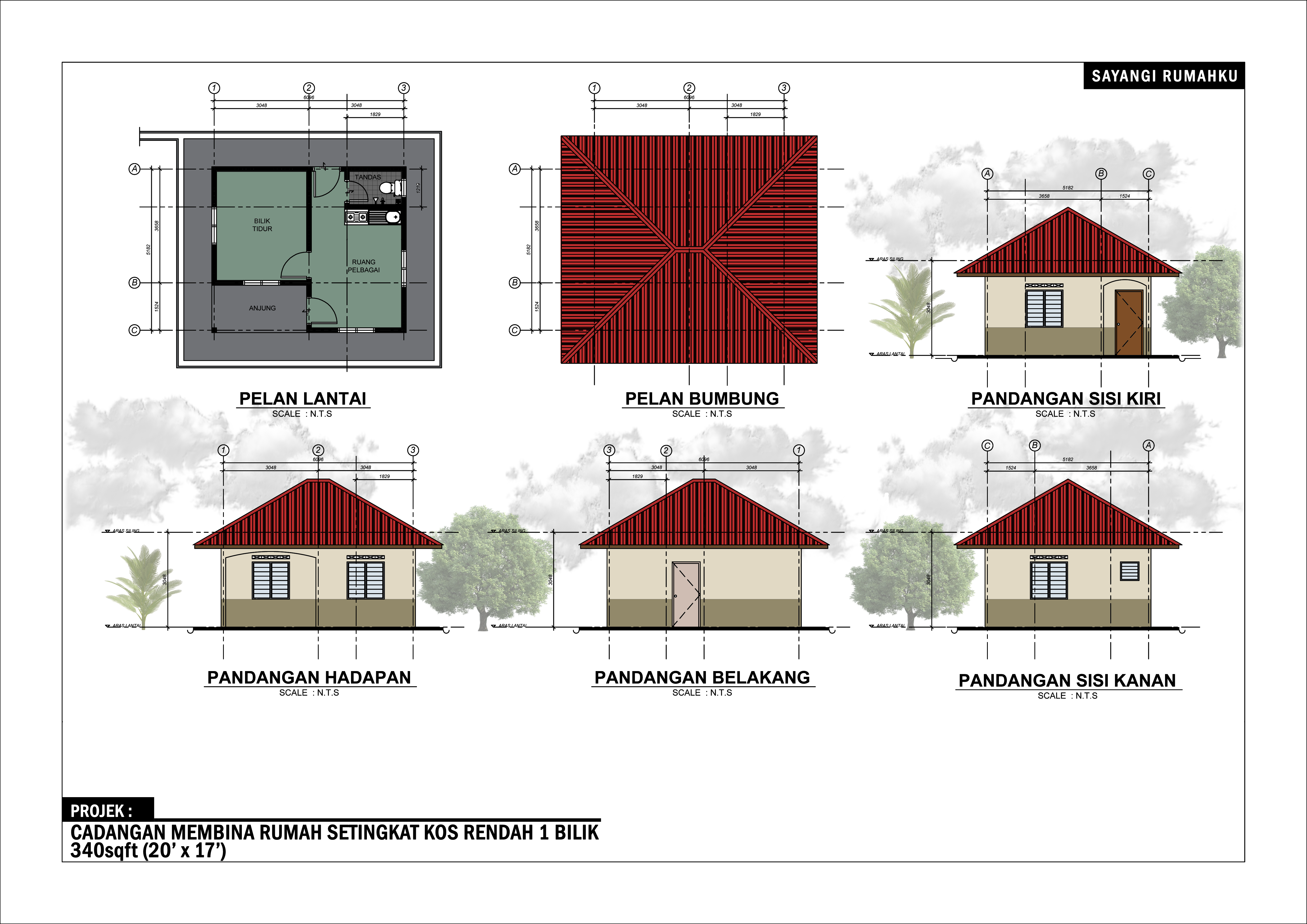 Cara Mohon Program Sayangi Rumahku Yayasan Perak Golongan Miskin & Miskin Tegar