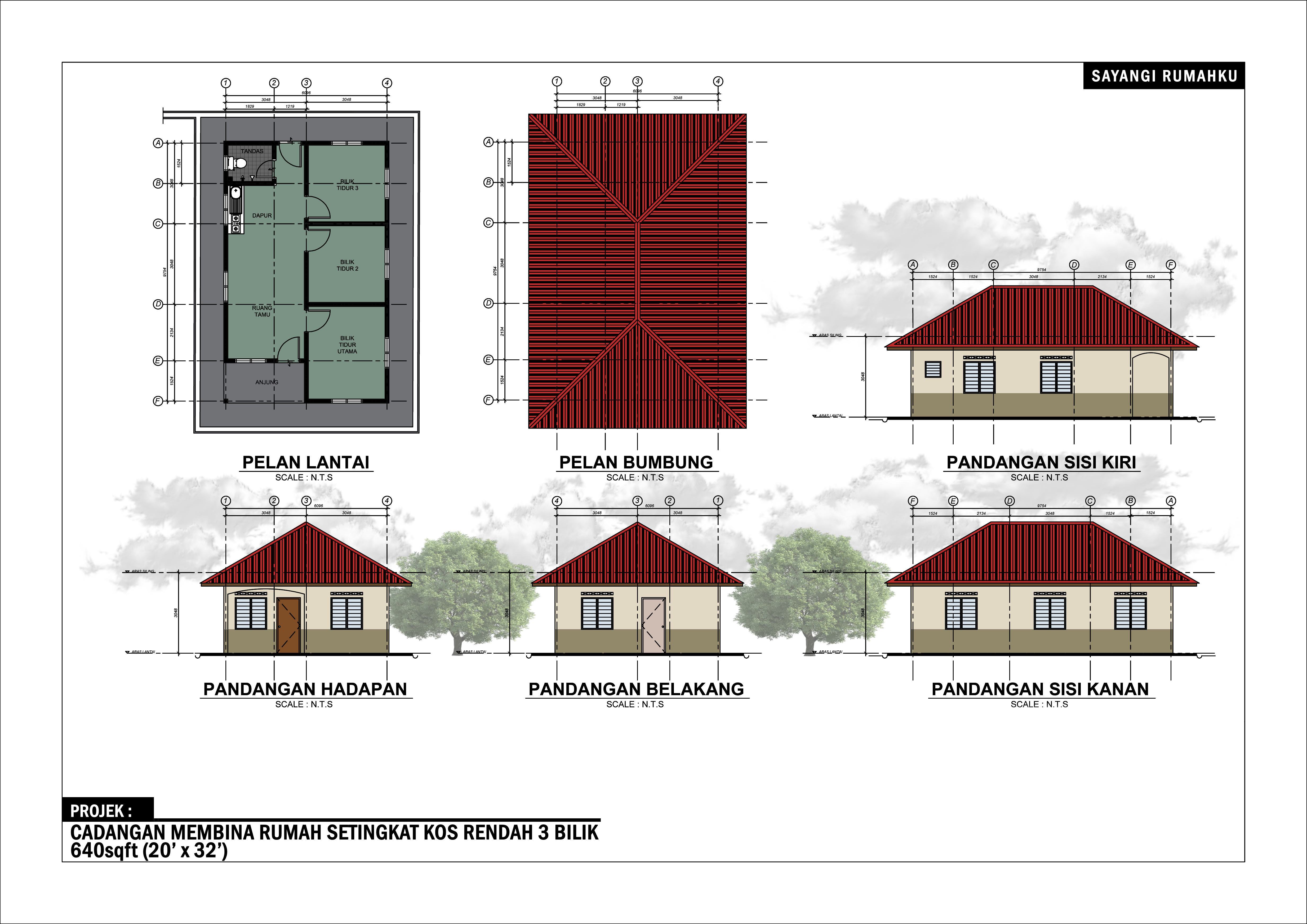 Cara Mohon Program Sayangi Rumahku Yayasan Perak Golongan Miskin & Miskin Tegar