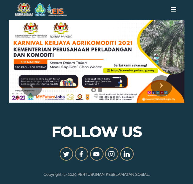 Karnival Kerjaya Agrikomoditi 2021, MyFutureJobs PERKESO. Lebih 500 Kekosongan Jawatan Menanti Anda
