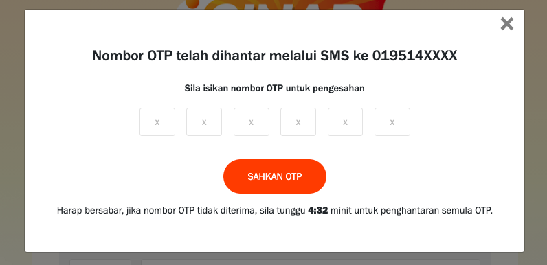 Cara Tukar Amaun Pengeluaran iSinar Mengikut Had Pengeluaran