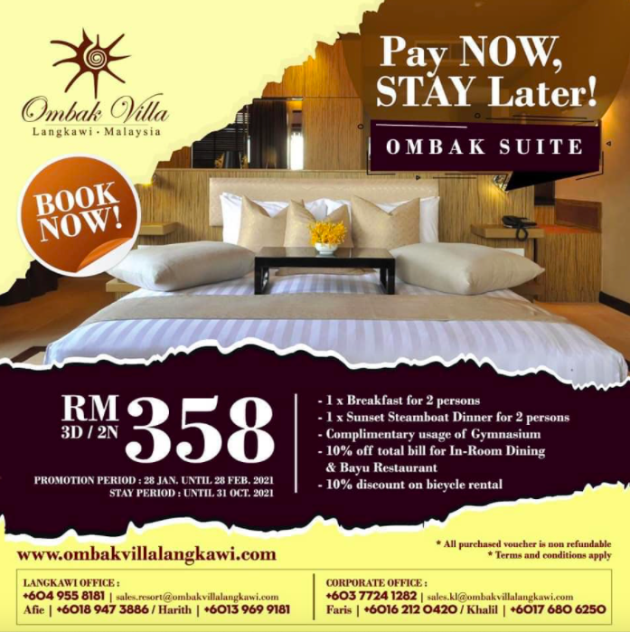 11 Senarai Promosi Hebat Untuk Percutian Di Langkawi Setelah Diisytihar Zon Hijau Covid-19