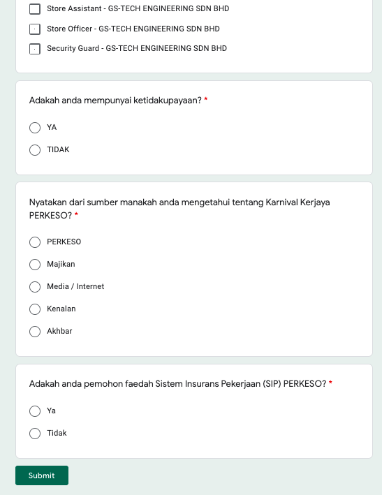 Pelbagai Jawatan Dengan Gaji Yang Lumayan Di Temuduga Terbuka PERKESO Kuching, Sarawak 31 Mac 2021. Daftar & Jangan Terlepas Peluang!