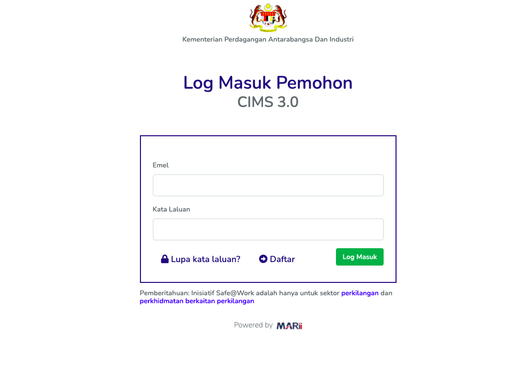 Cara Daftar Safe@Work MITI & Semak Kelebihannya Yang Majikan Perlu Tahu