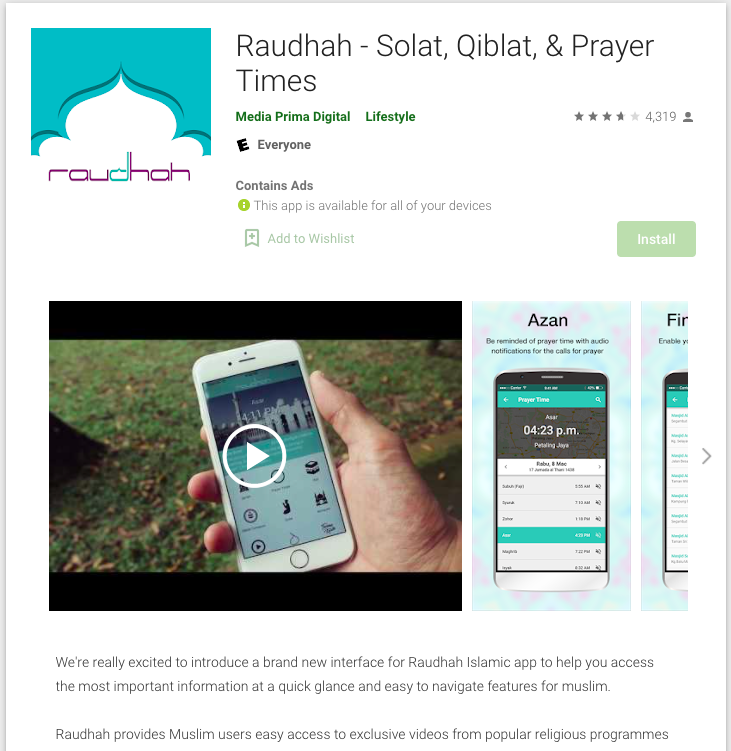 3 Aplikasi Untuk Pengisian Sempena Bulan Ramadan. Muat Turun & Manfaatkannya Sepanjang Ramadan Ini