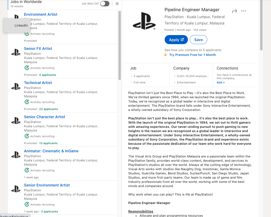 Playstation Malaysia Tawar 15 Jawatan Untuk Anda. Jom Mohon Dengan Segera!