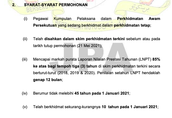 Program Penajaan Kumpulan Pelaksana Perkhidmatan Awam Persekutuan PPKP 2021. Semak Syarat Kelayakan Disini