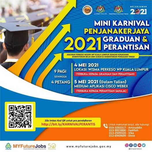 Mini Karnival PenjanaKerjaya Graduan & Perantisan 2021. Semak Tarikh Temuduga Disini 