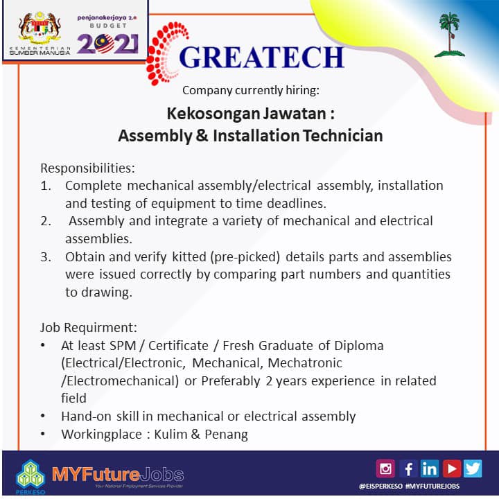 Cara Mohon Temuduga Dalam Talian Khas Lepasan Graduan Anjuran PERKESO Pulau Pinang