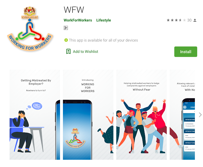 Majikan Tak Benarkan Bekerja Dari Rumah? Pekerja Boleh Laporkan Terus Melalui Aplikasi WFW