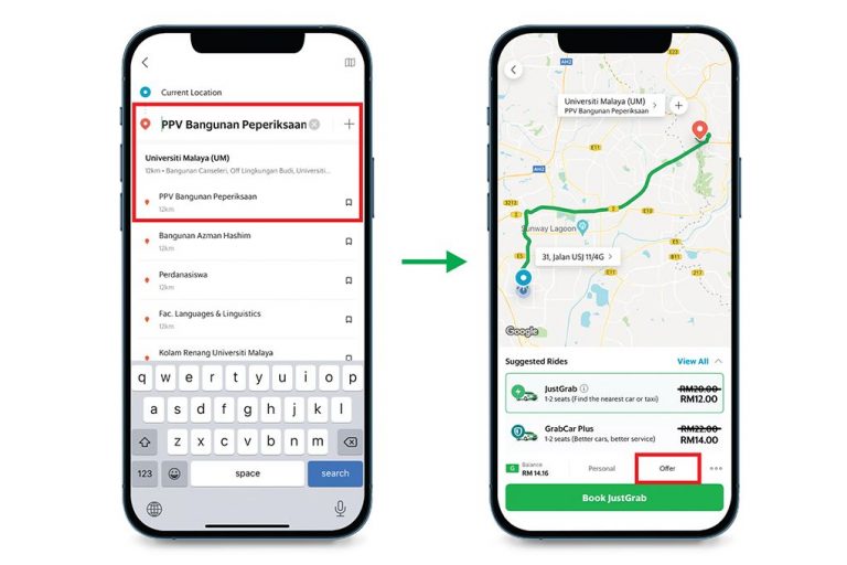 Diskaun Eksklusif Untuk Warga Emas Janji Temu Vaksinasi, Promosi Pengangkutan Grab & Ini Cara Tempah