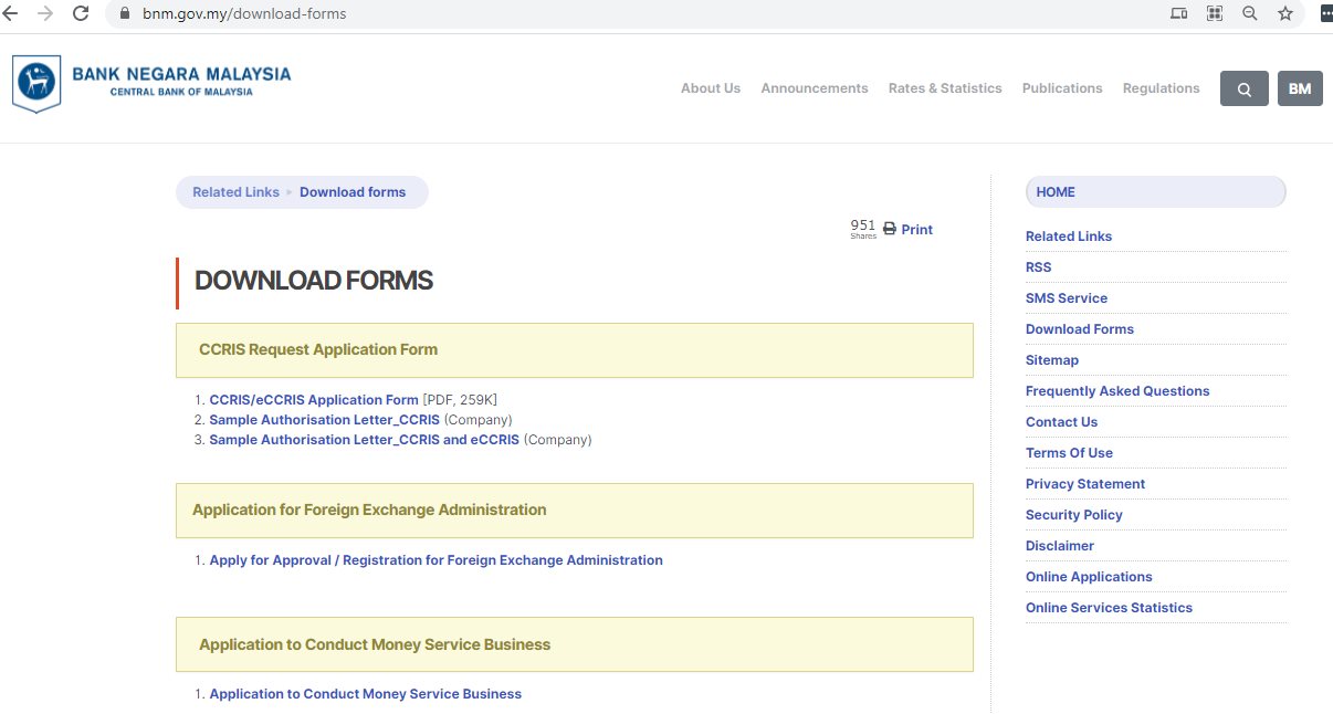 eCCRIS BNM Online Sepenuhnya. Ini Cara Daftar & Download Laporan CCRIS Anda. Mudah & Pantas!