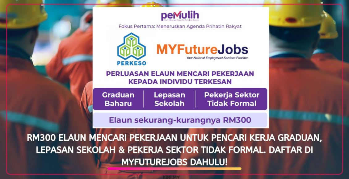 RM300 Elaun Mencari Pekerjaan Untuk Pencari Kerja Graduan Lepasan