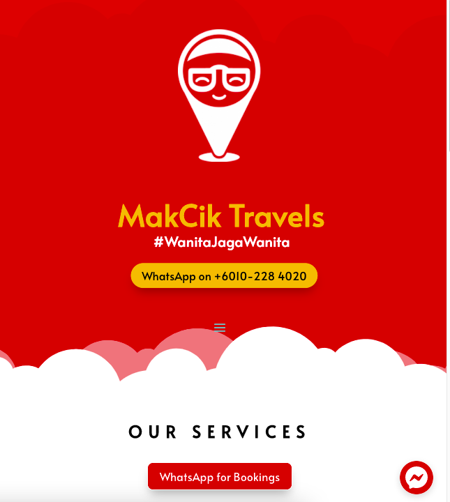 Penerima Vaksin Wanita & Perlukan Teman? Tempah Makcik Travels Untuk Temani Anda