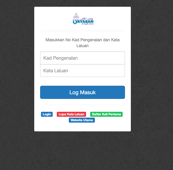 Cara Mohon Pembiayaan Pendidikan Yayasan ANGKASA Pengambilan 2021/2022. Semak Cara Mohon Disini