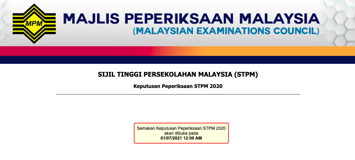 Semakan Keputusan STPM 2020 Secara Online & SMS. Dapatkan Cara Membuat Semakan Disini