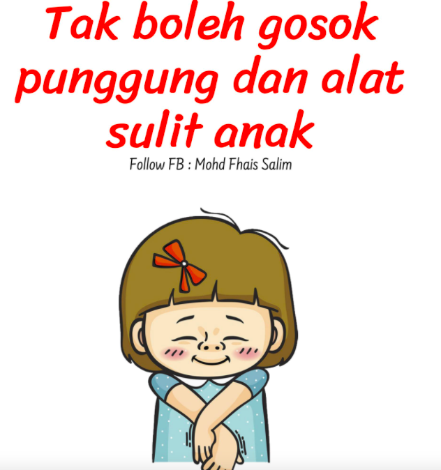 Ibu Bapa Sangat Dilarang Bergurau Dengan 5 Private Part Ini Dengan Anak-Anak