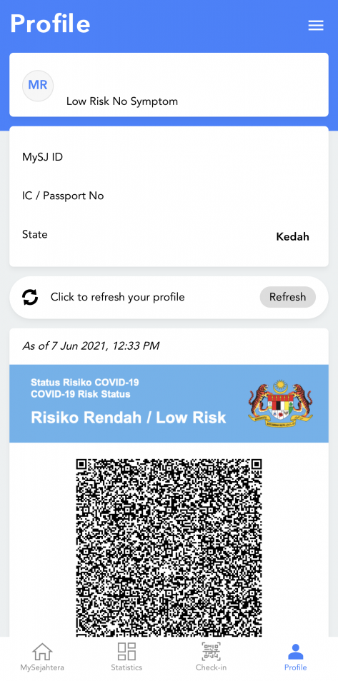 Sila Kemaskini Maklumat Pada MySejahtera Anda Sebagai Langkah Berjaga-Jaga Ini Cara Kemaskini
