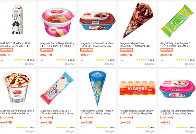 Aiskrim Pun Boleh Order Melalui Shopee. Ini Senarai 7 Kedai Aiskrim Boleh Order Dekat Shopee