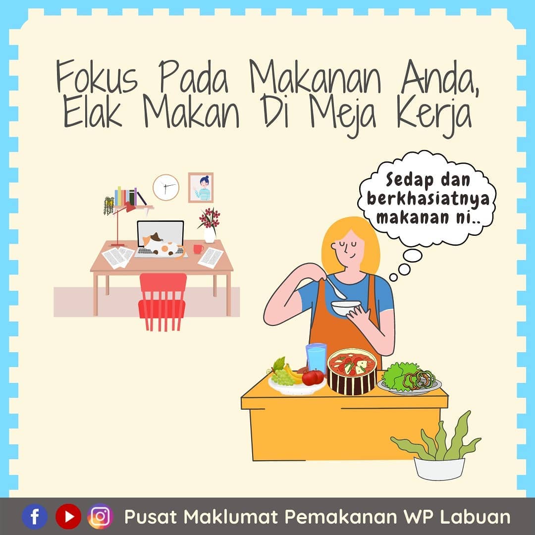 Tips Bekerja Dari Rumah Secara Sihat & Amalkan Agar Berat Badan Serta BMI Anda Kekal Cantik Sepanjang PKP