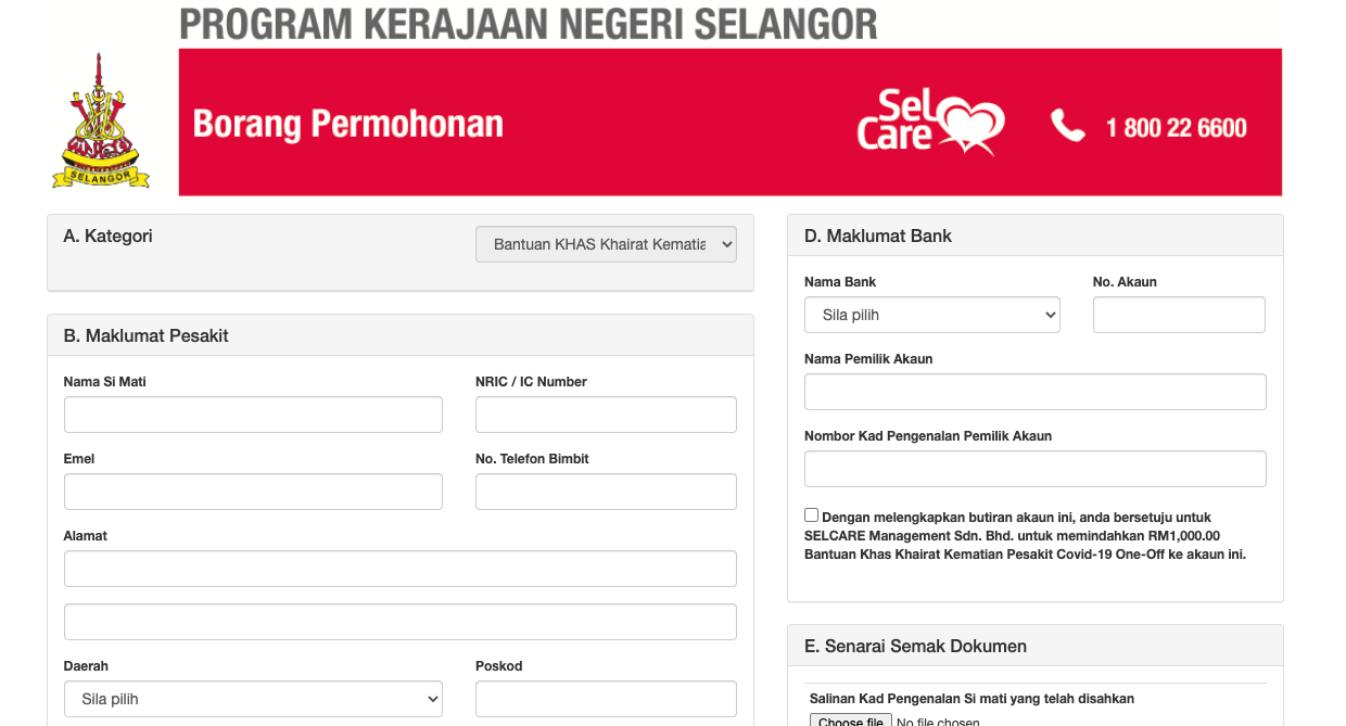 Cara Mohon Bantuan Khairat Kematian RM1,000 Akibat Covid-19. Semak Syarat & Cara Mohon Disini
