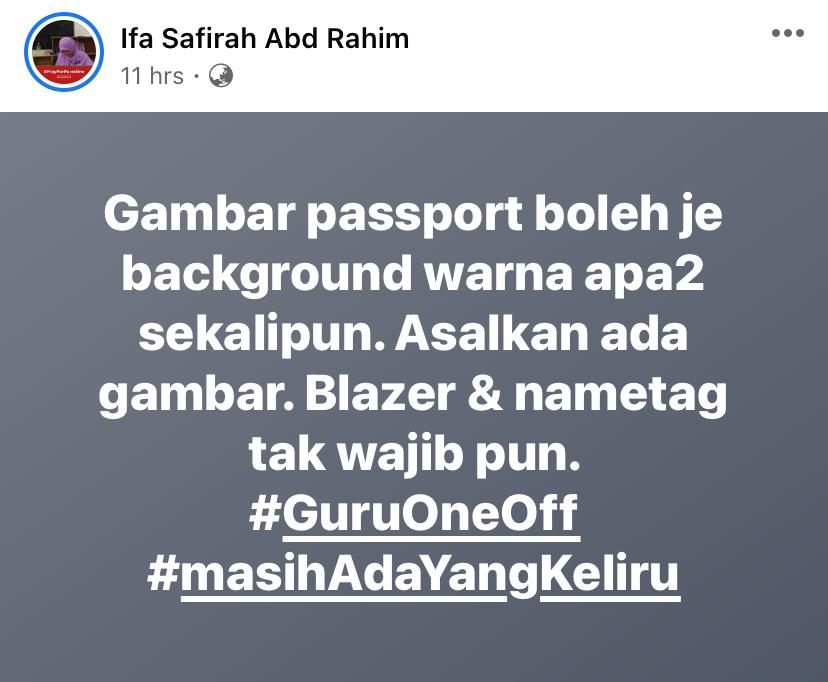 Background Gambar Pasport Warna Apa Boleh Dihantar Ke MySPP Untuk Pohon Guru DG41 One-Off?