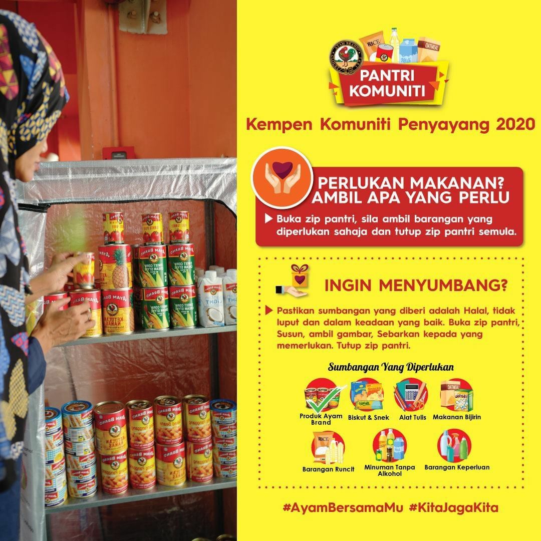 Tak Ada Stok Makanan? 5 Senarai Food Bank Atau Tempat Bantuan Makanan Selain Daripada Bakul Makanan RM100 JKM