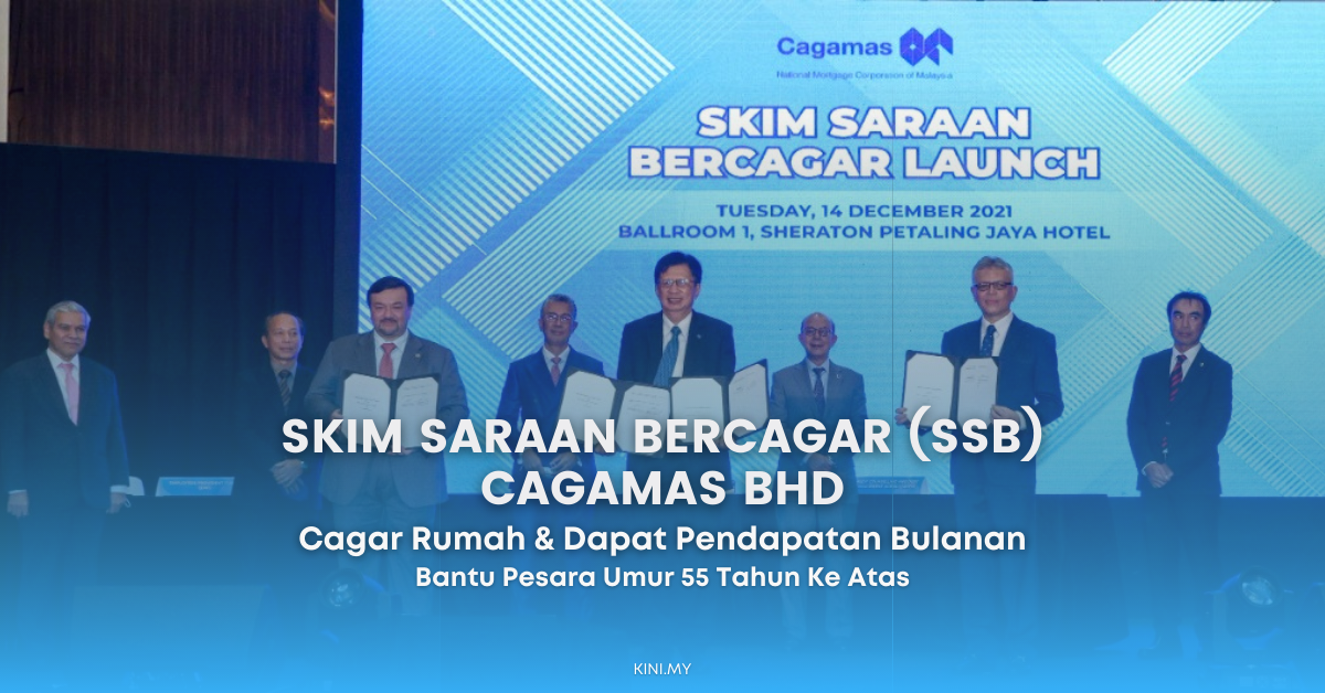 Skim Saraan Bercagar (SSB) Cagamas Bhd, Cagar Rumah & Dapat Pendapatan Bulanan Sepanjang Hayat