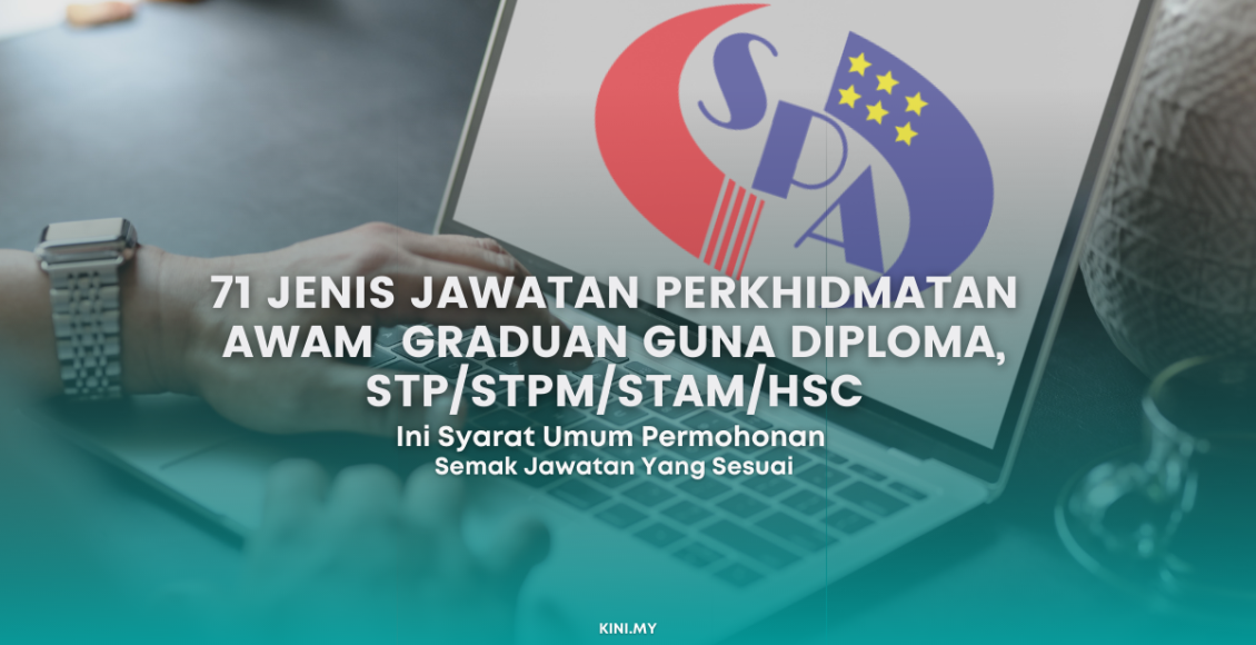 Jenis Jawatan Perkhidmatan Awam Yang Boleh Dipohon Graduan Guna